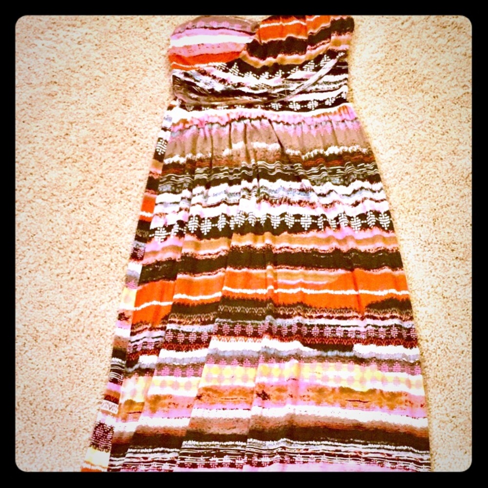 American Rag Strapless Maxi Dress